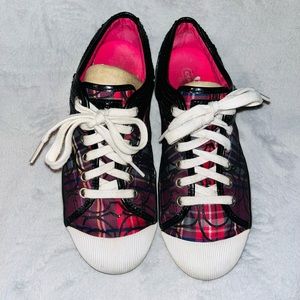 COACH Zorra Sequined Sneakers sz 7.5